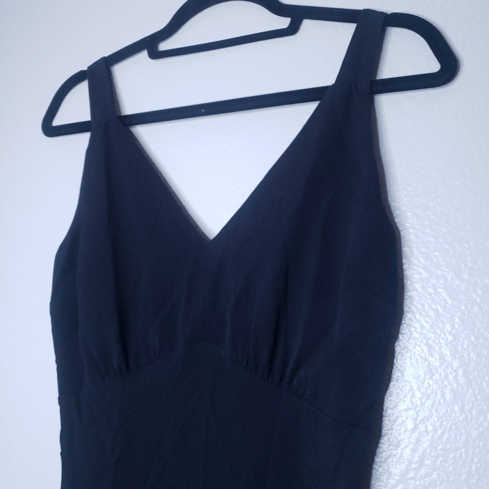 NWT Abercrombie & Fitch V Neck Dress Black Size S T - Picture 5 of 15